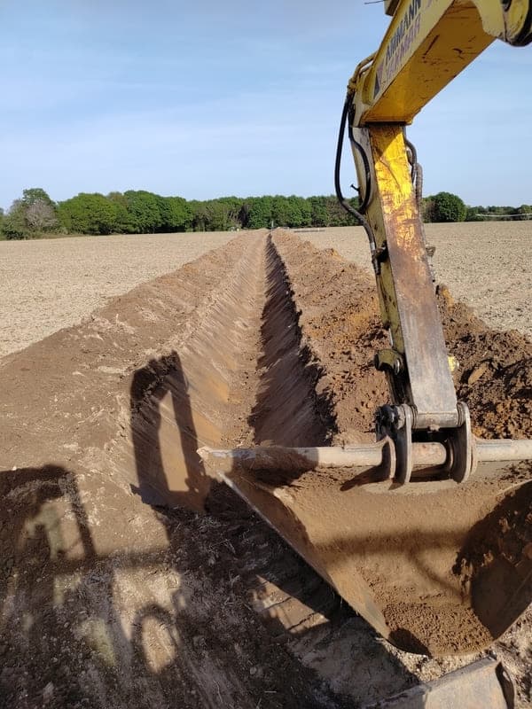 Mise en place réseaux eau et électricité pour pivot d'irrigation - photo 6